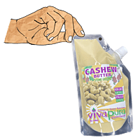 Cashew Butter, Raw, Organic, Stone Ground, 9 oz