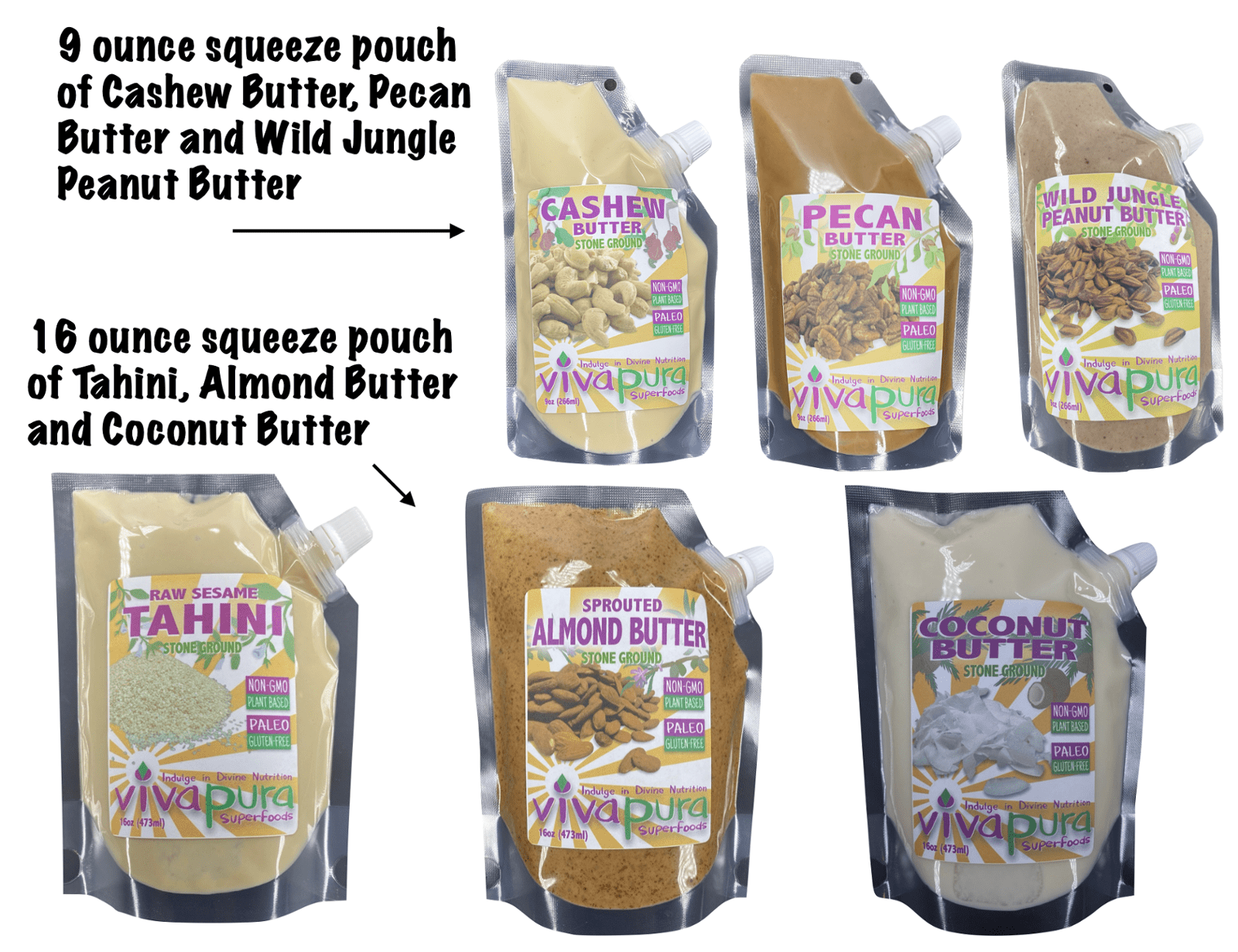 Squeeze Pouch Lineup