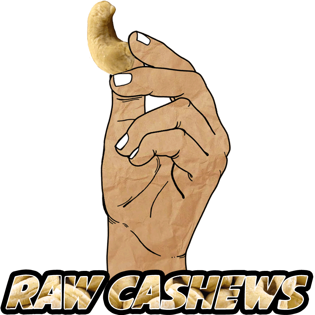 Is eating hand shelled cashews better for you than steam cracked cashews?