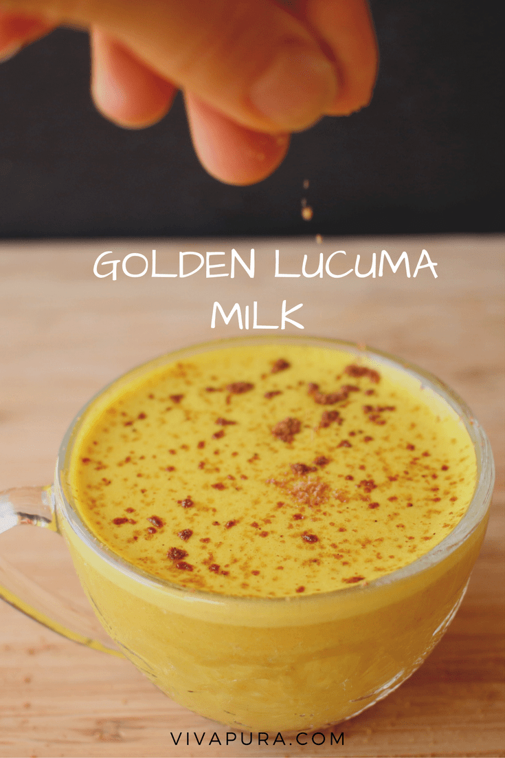 Golden Lucuma Milk - With Coconut Creme