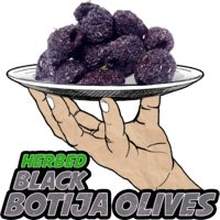 Botija Olives Pitted with Herbs Dehydrated, 8oz