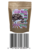 Cacao Paste, Ceremonial Grade, Organic, 16 oz