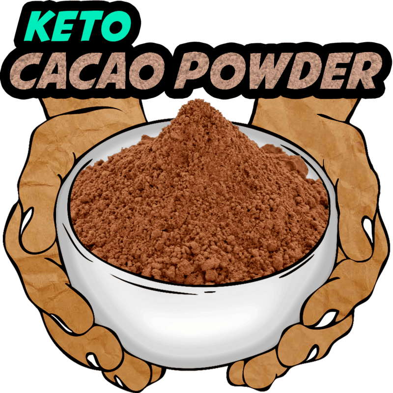 Keto Cacao Powder, Ceremonial Grade, Organic, 16 oz