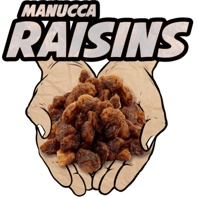 Manucca Raisins, Raw, Organic, 16 oz