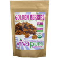 Golden Berries, Raw, Organic, 8 oz