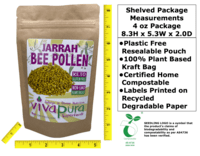 Jarrah, Bee Pollen, Raw, Wildcrafted, 4 oz