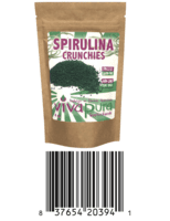 Spirulina Crunchies, Raw, Wildcrafted, 4oz