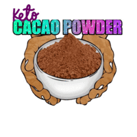 Keto Cacao Powder, Ceremonial Grade, Organic, 16 oz